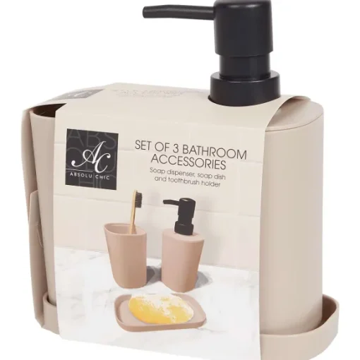 Cascata Badkamer & Toilet Accessoires>Absolu Chic Badkamerset