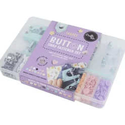 FERM Gereedschap>Crafts & Co Drukknopen-Set
