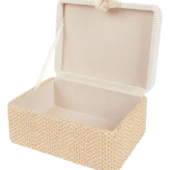 Merk Woonaccessoires></noscript>Opbergdoos Met Kwastje