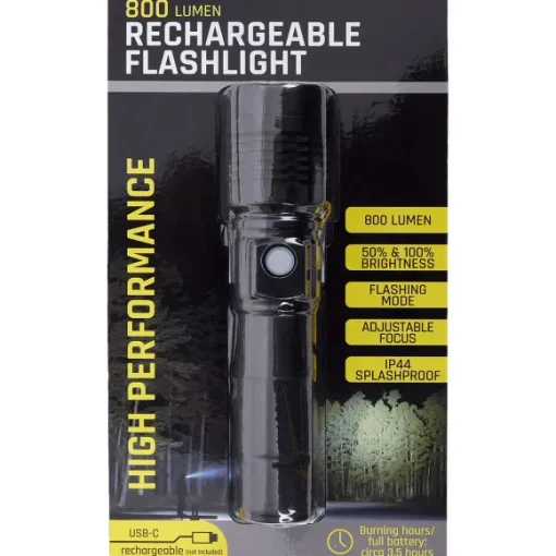 Werckmann Verlichting>Oplaadbare Zaklamp