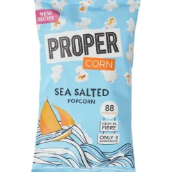 Proper Crisps Noten & Snacks> Gezouten Popcorn