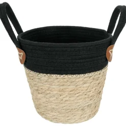 Merk Woonaccessoires></noscript>Zeegras Mand Met Hengsels